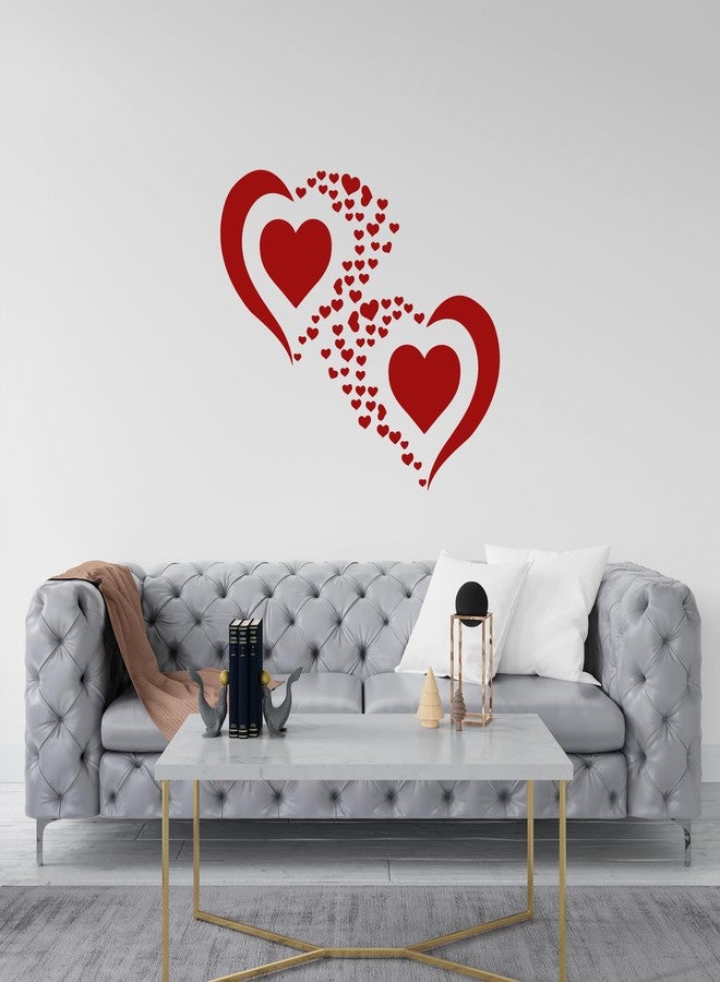 StenCart Love Heart Pack of 2 Stencil for Wall Painting Home DIY Reusable Wall Stencil Design for Wall Decoration (16-inch x 24 inch) - Combo of 2 - Image 5